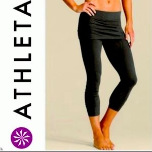 Athleta Golf Tennis Athletic Skirt Skort With Leggings